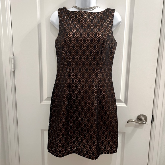 VINTAGE LACE LINED DRESS - Picture 1 of 2
